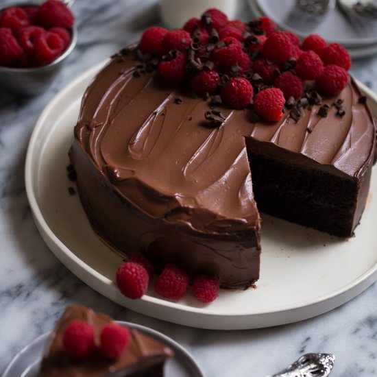 the best simple chocolate cake