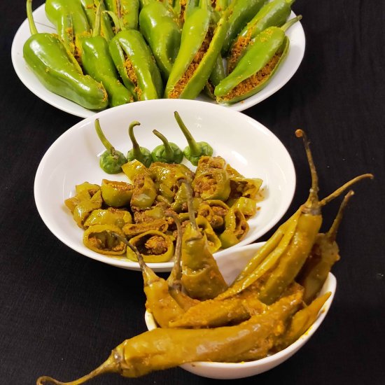 Green Chilli Pickle