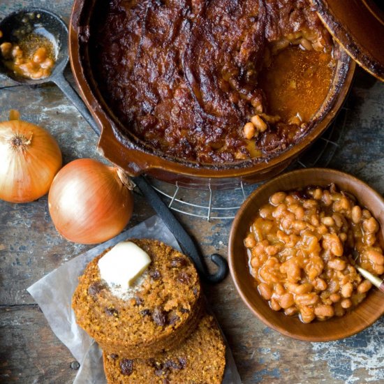 Boston Baked Beans & Brown Bread