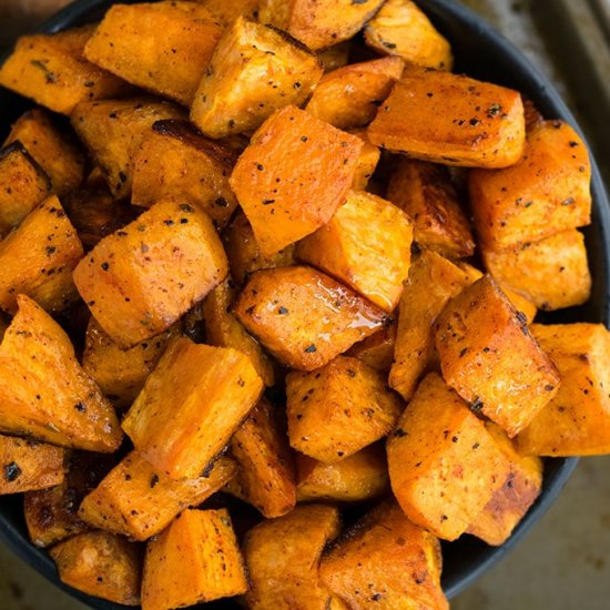 Oven Roasted Sweet Potatoes