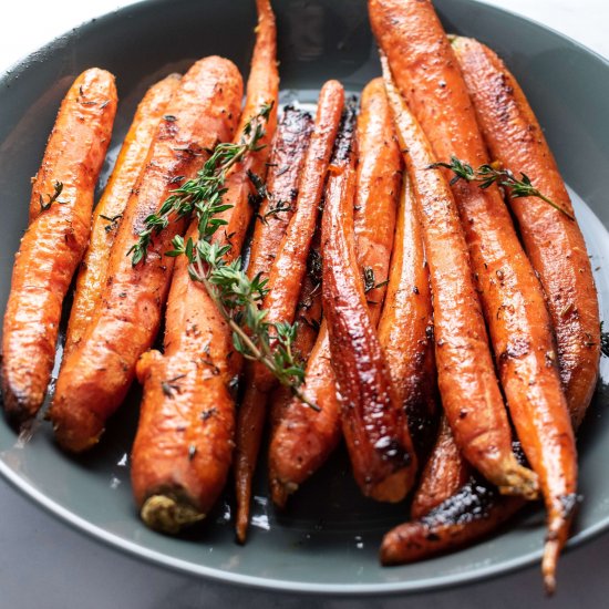 Butter & Thyme Roasted Carrots