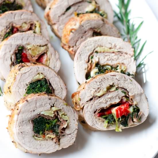 Stuffed Pork Tenderloin