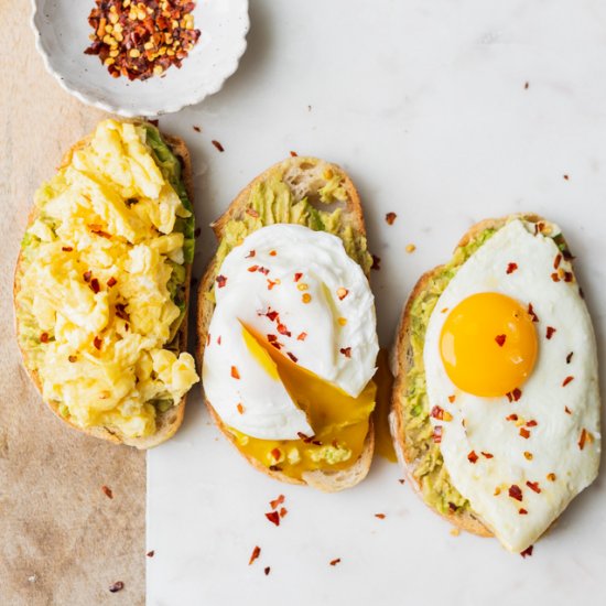 Avocado Toast with Egg