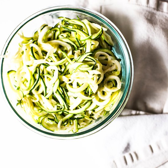 Zucchini noodles