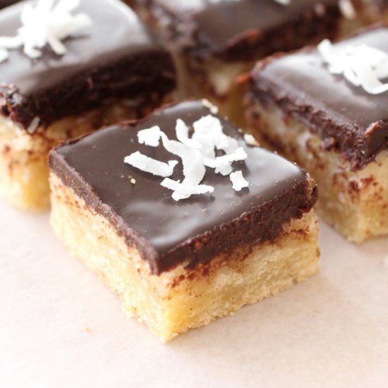 Chocolate and Coconut Bars