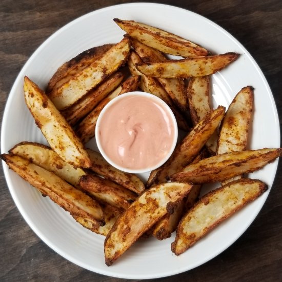 Baked Potato Wedges