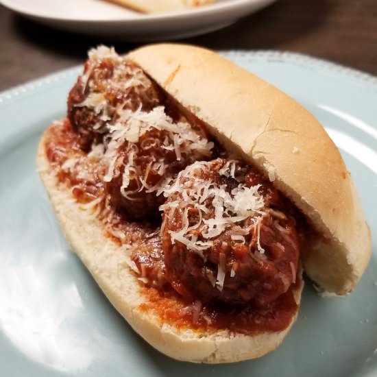 Meatball Sub Sandwiches