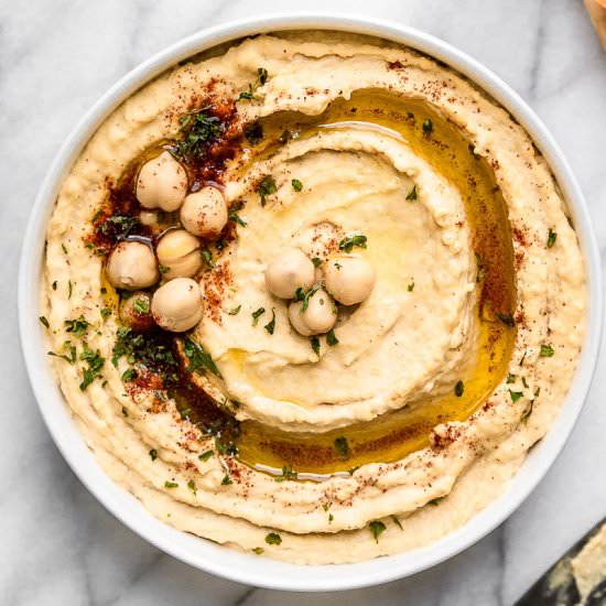 easy hummus