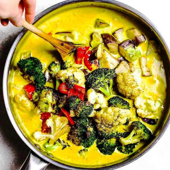 Whole30 Vegan Vegetarian Curry