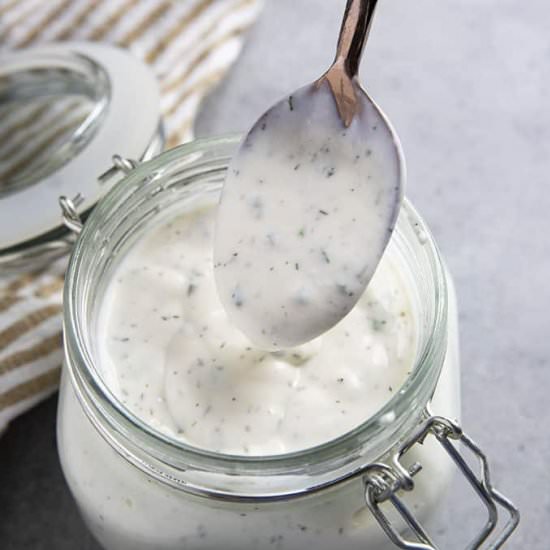 Easy Homemade Ranch Dressing