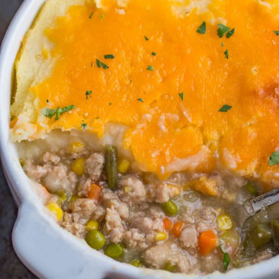 Turkey Shepherd’s Pie