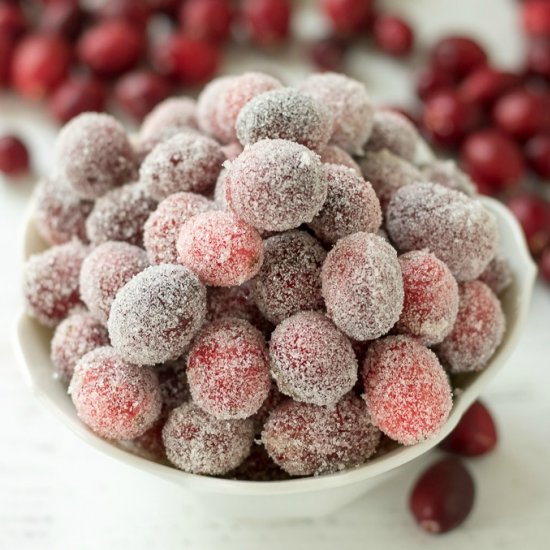 Sugared Cranberries