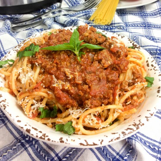 Instant Pot Spaghetti