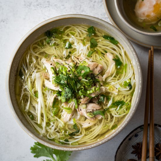 Vietnamese Chicken Noodle Soup