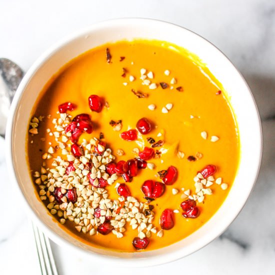 Paleo Creamy Carrot Soup