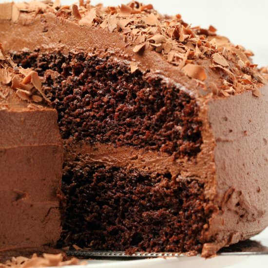 The Best Vegan Chocolate Cake