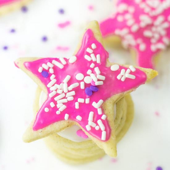 Gluten free Cut Out Sugar Cookies