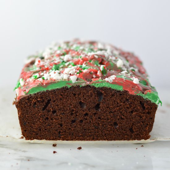 Peppermint Bark Chocolate Bread