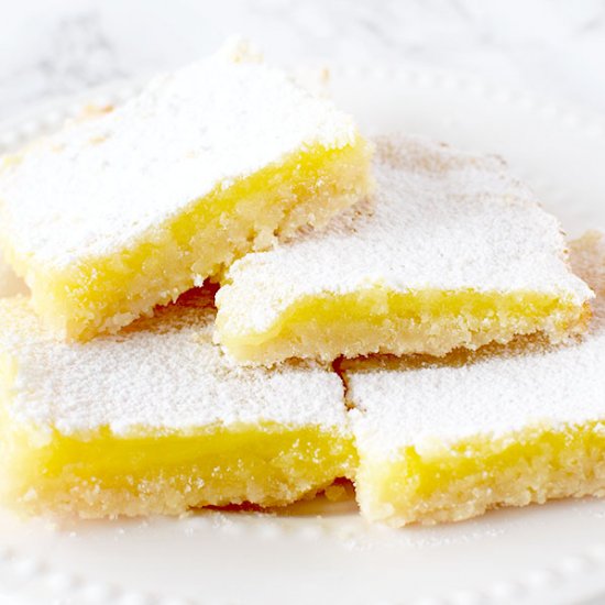 Dairy Free Lemon Bars