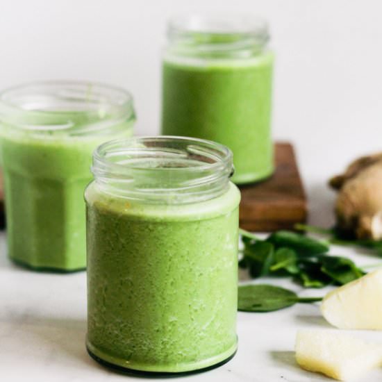 Sugar Free Tropical Green Smoothie