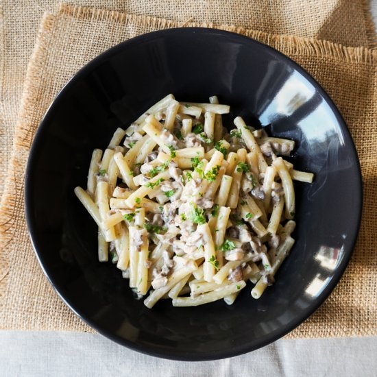 Creamy Mushroom Pasta