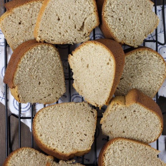 Chai Spiced Pound Cake