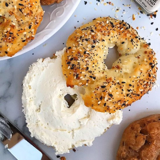 2 Ingredient Bagels