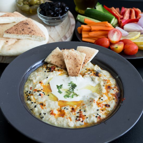 Roasted Eggplant Dip Baba Ganoush