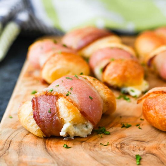 Bacon Cream Cheese Crescent Rolls