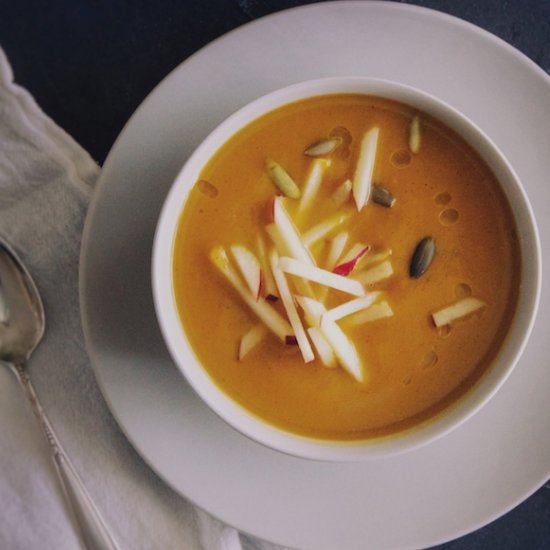 Butternut & Sweet Potato Soup