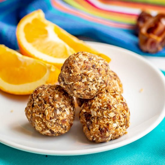 Healthy peanut butter energy balls