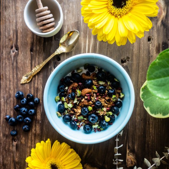 Pistachio, Pomegranate Granola