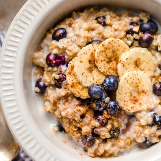 Instant Pot Steel Cut Oats