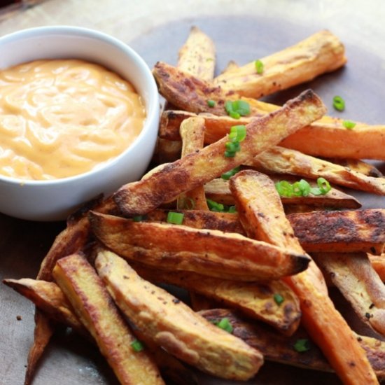 Crispy Baked Sweet Potato Fries