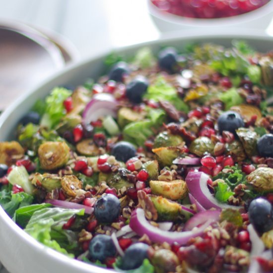 Maple Roasted Brussels Salad