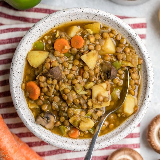 Curried Lentil Soup