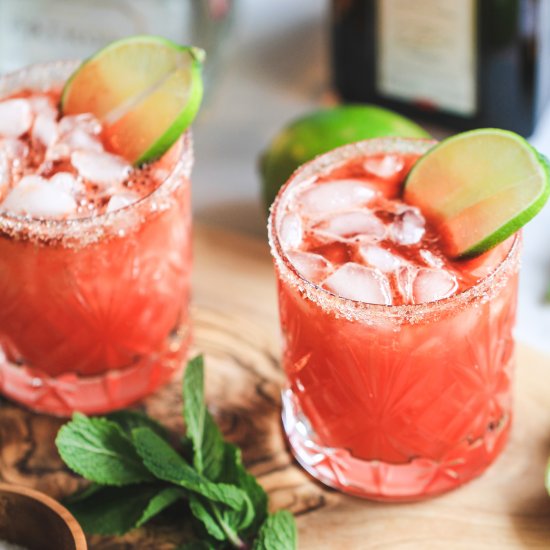 Blood Orange Margaritas