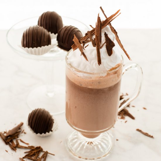 Hot Truffle Chocolate