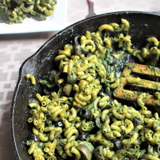 Spinach & Dandelion Pasta