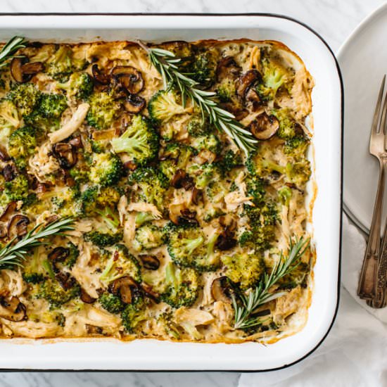 Whole30 Chicken Broccoli Casserole