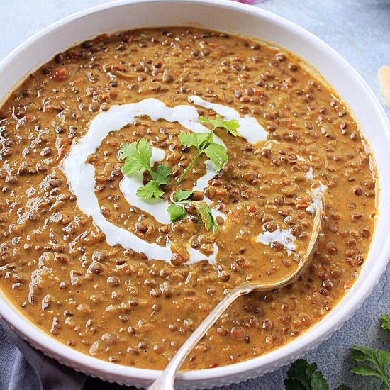 Instant Pot Lentil Curry