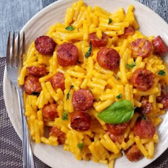 Farmers Sausage Mac and Cheese