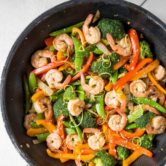 Shrimp Stir Fry