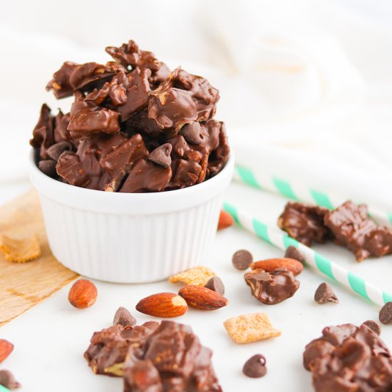 Chocolate Toffee “OMG” Clusters