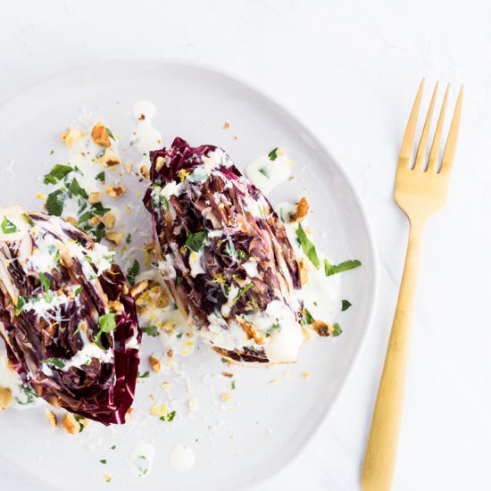 Charred Radicchio Wedges