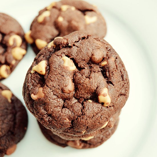 Chocolate Peanut Butter Cookies