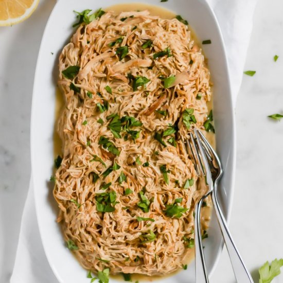 Slow Cooker Honey Lemon Chicken