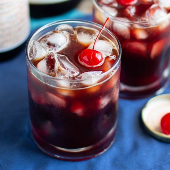 Spiced Cherry Spritz