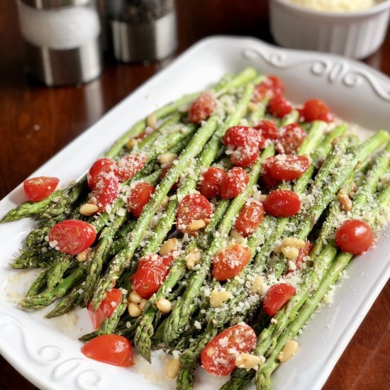 Easy Tuscan Roasted Asparagus