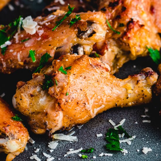 Garlic Parmesan Chicken Wings